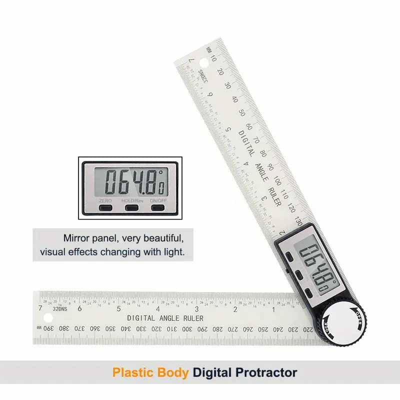 (OFERTA CALIENTE) Righello digitale per angolo di 360 gradi
