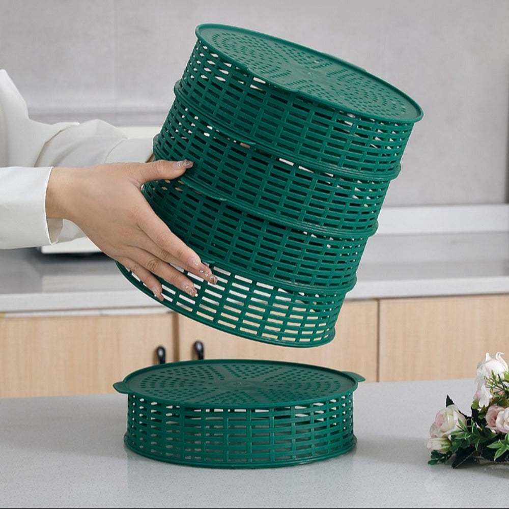 (30% DI SCONTO%) Vassoio multiuso per alimenti con coperchio, 3/4/5 strati
