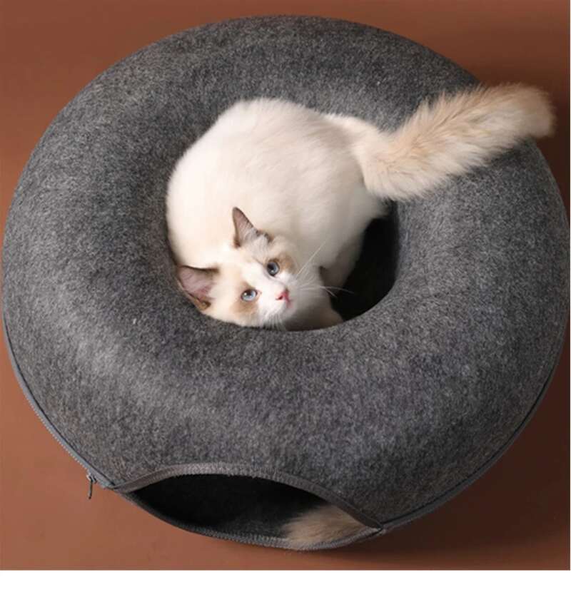 (30% di sconto) Letto per gatti a forma di ciambella