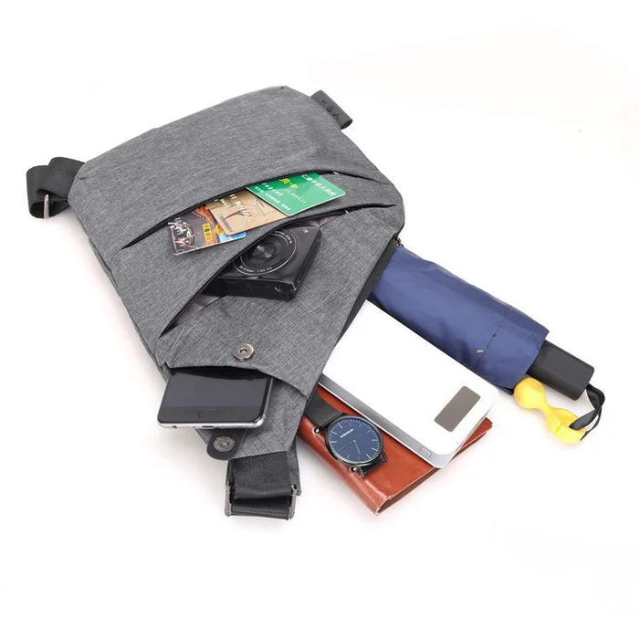 Borsa a Tracolla Antifurto da Viaggio - Tecnologia di Blocco RFID.