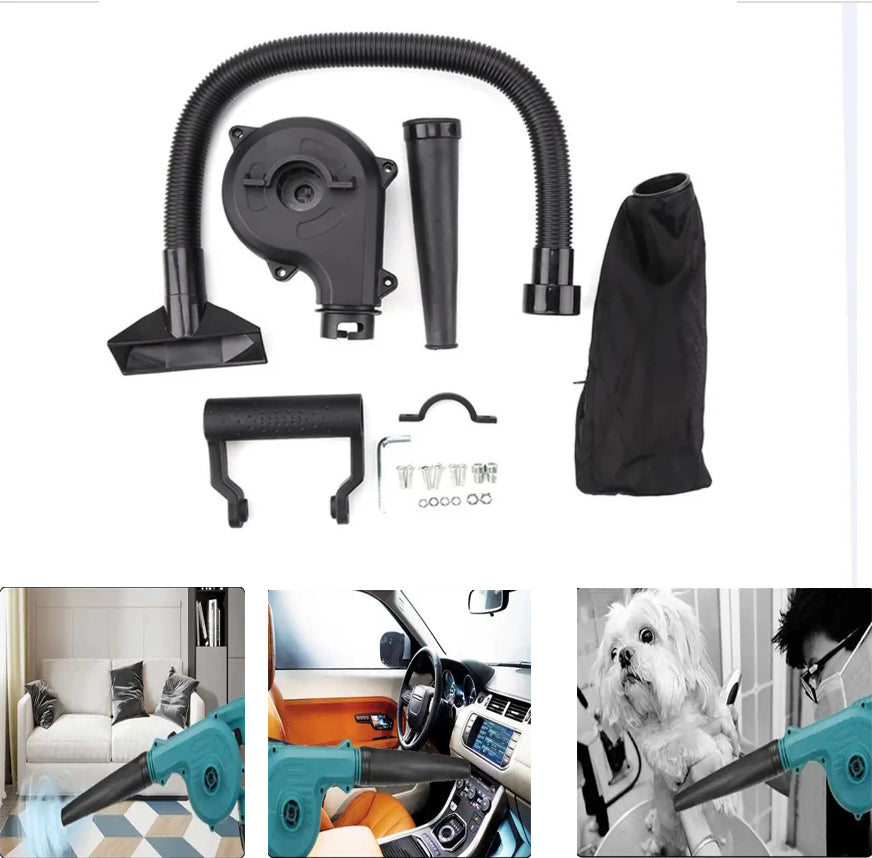 (30% DI SCONTO%) Converte una smerigliatrice angolare in un potente soffiatore aspirapolvere