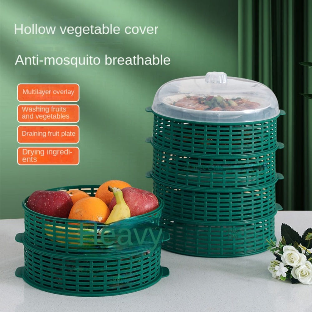 (30% DI SCONTO%) Vassoio multiuso per alimenti con coperchio, 3/4/5 strati
