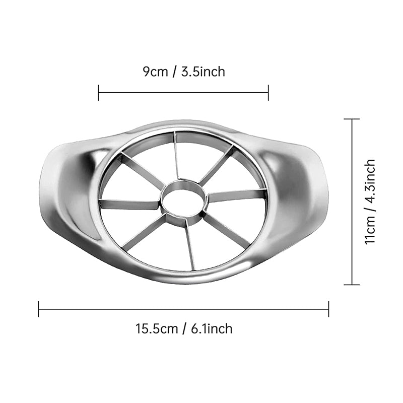 (30% DI SCONTO) Tagliafrutta in acciaio inox