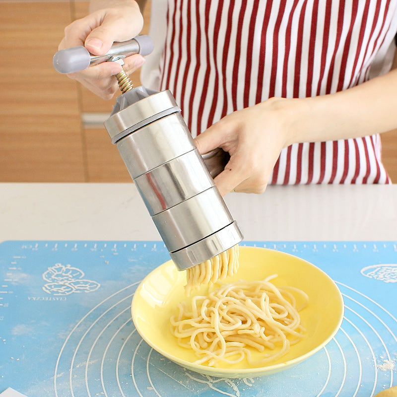 (30% DI SCONTO%) Usa una macchina per noodle a manovella e una pressa per noodle