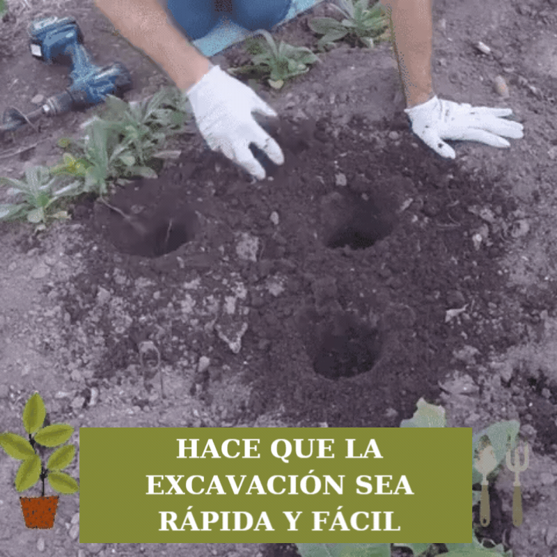 (30% DI SCONTO%) Trapano a spirale per giardinaggio facile