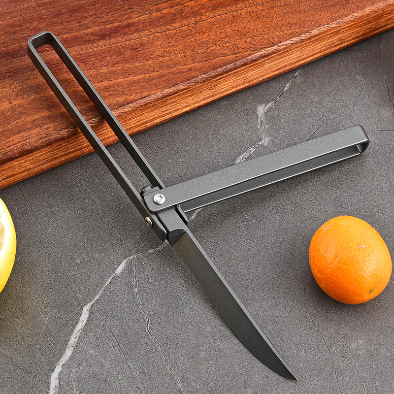 (30% DI SCONTO) Coltello pieghevole in acciaio resistente alla ruggine