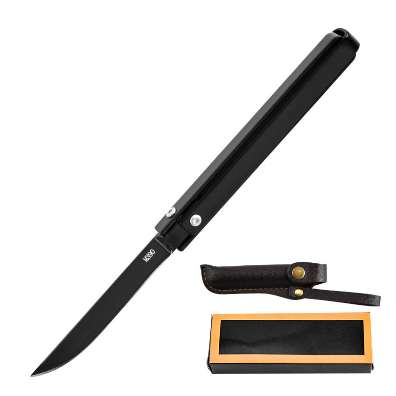 (30% DI SCONTO) Coltello pieghevole in acciaio resistente alla ruggine
