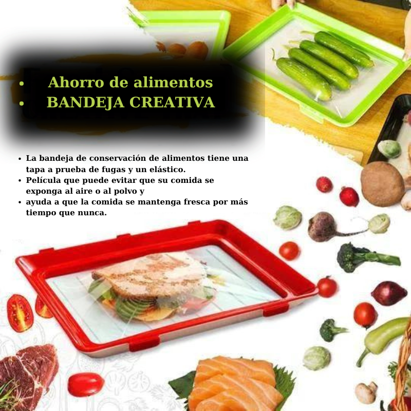 (30% DI SCONTO%)Vassoi per la conservazione degli alimenti BPA riutilizzabili impilabili