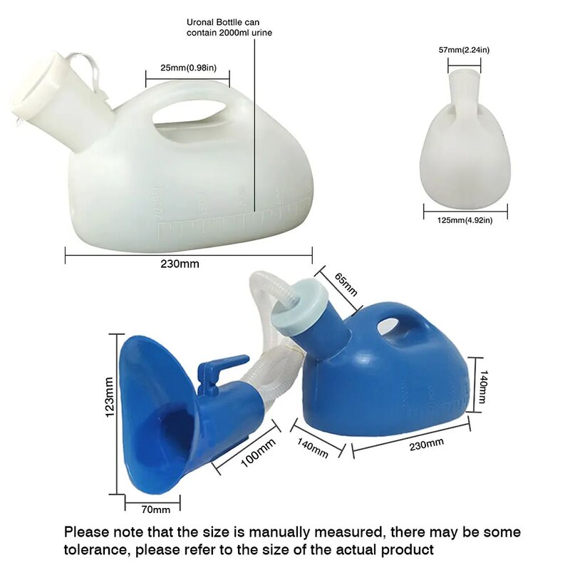 (30% di sconto) Bottiglia per pannolino da letto in plastica