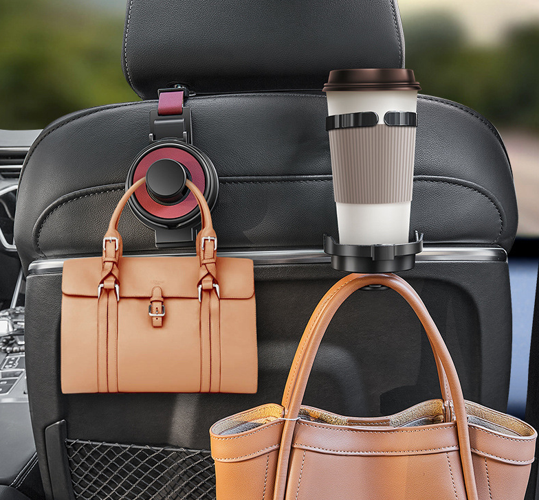 (30% di sconto) Gancio multifunzionale 3 in 1 per lo schienale del seggiolino auto