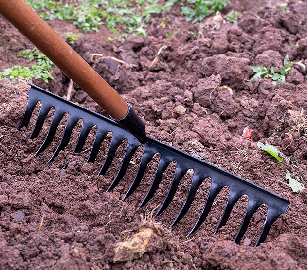 (30% di sconto) Rastrello agricolo in acciaio inossidabile
