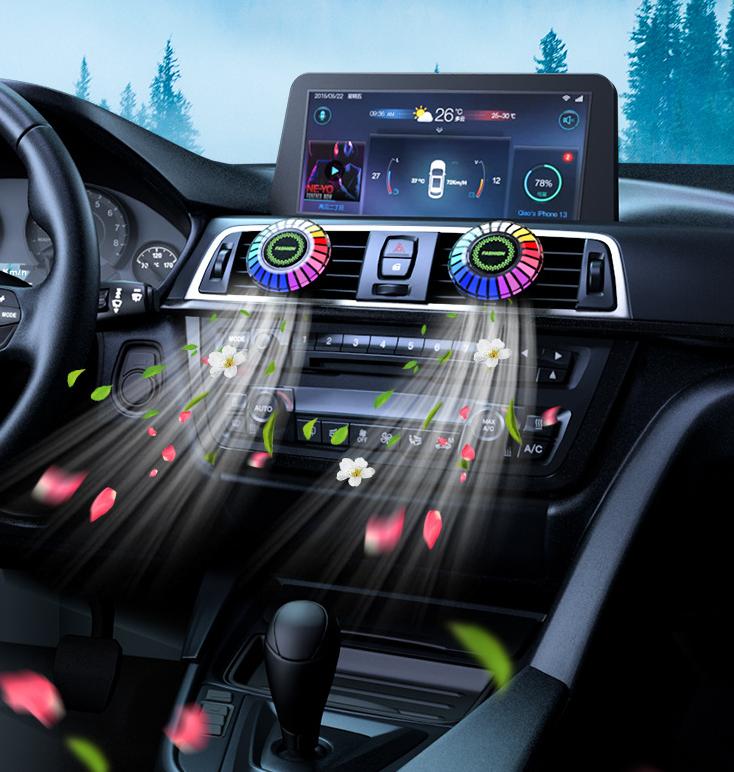 (30% DI SCONTO) Diffusore Aromatico e Luce Musicale per Auto