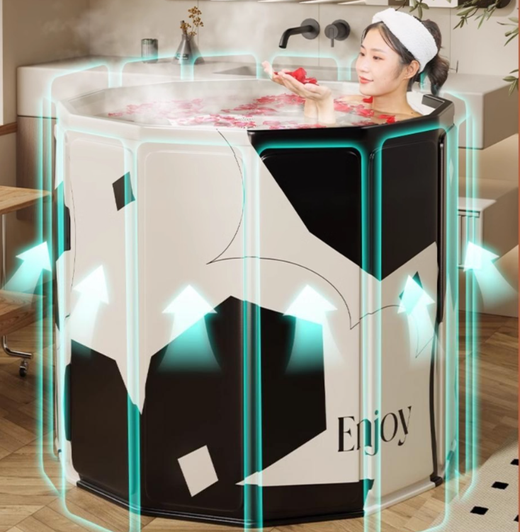 SoakEase™ Vasca pieghevole con isolamento termico