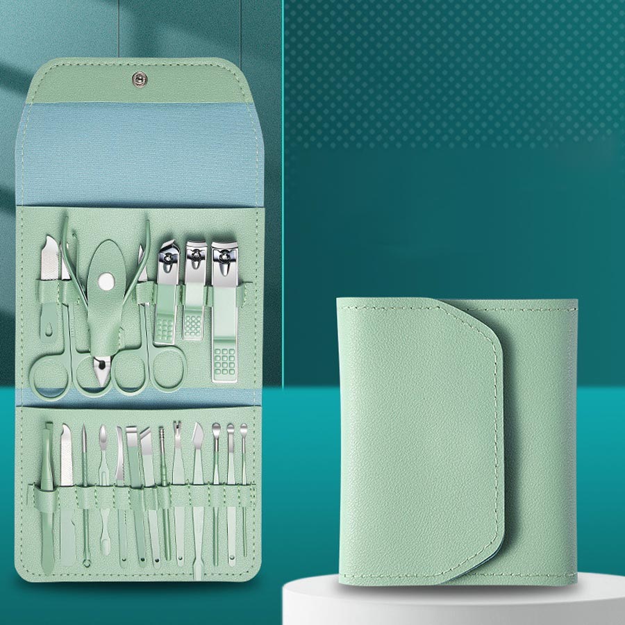 (30% DI SCONTO%) Set per pedicure e tagliaunghie da 16 pezzi