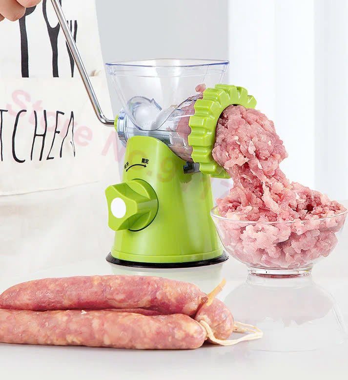 (30% DI SCONTO) Insaccatrice per salsicce con tritacarne multifunzione