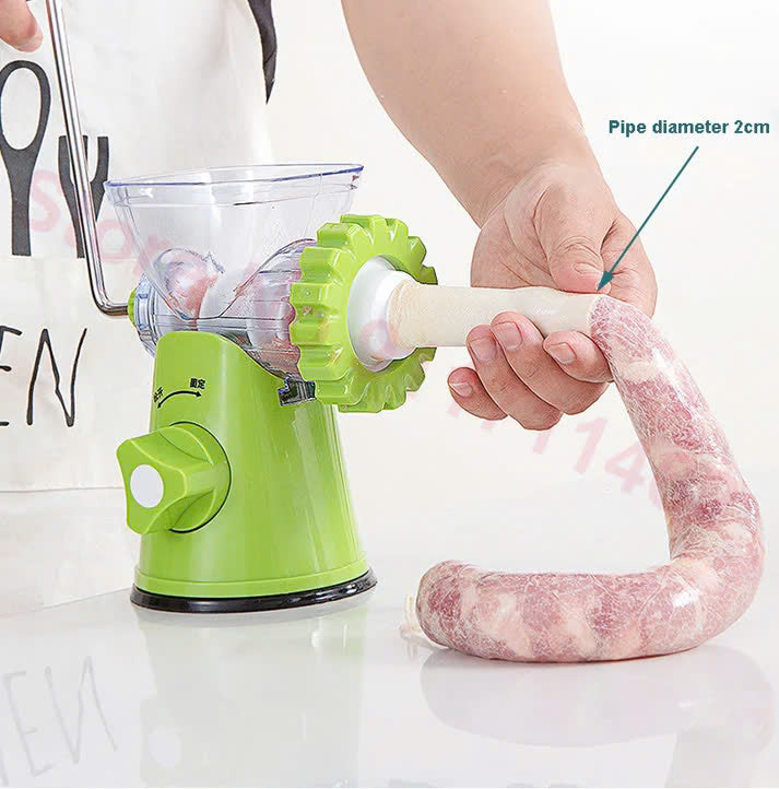 (30% DI SCONTO) Insaccatrice per salsicce con tritacarne multifunzione