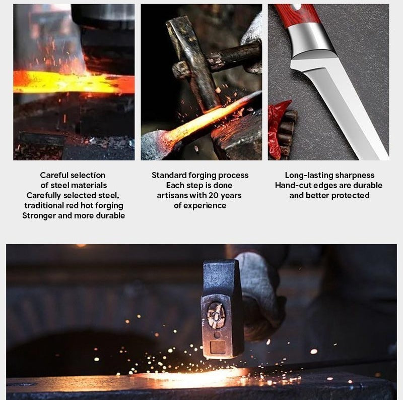 (SCONTO DEL 30%) Coltello speciale per disosso in acciaio inossidabile affilato di alta qualità