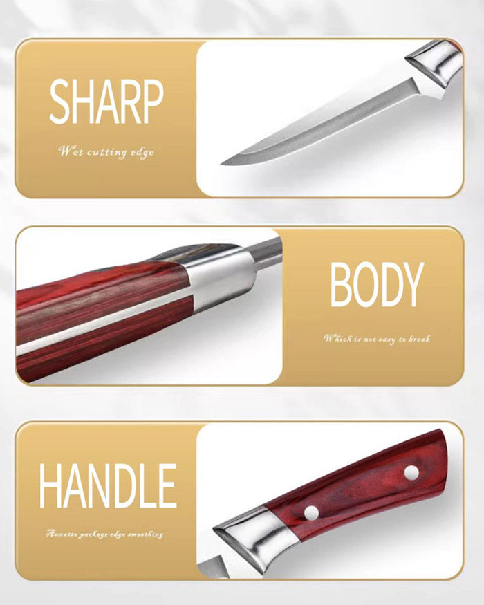(30% DI SCONTO) Coltello speciale per disosso Acciaio inossidabile affilato di alta qualità