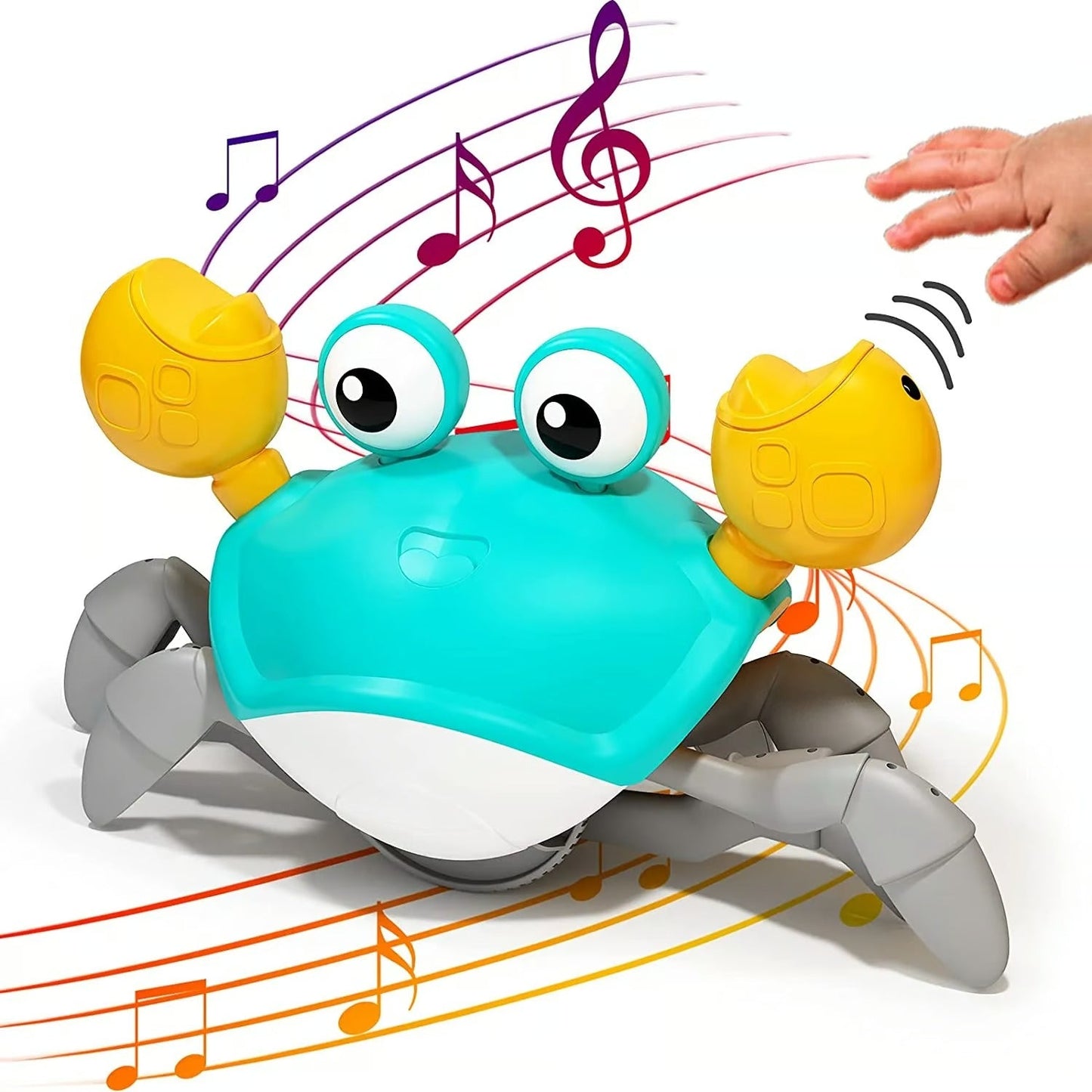 Crabbo™ Granchietto musicale con sensore intelligente
