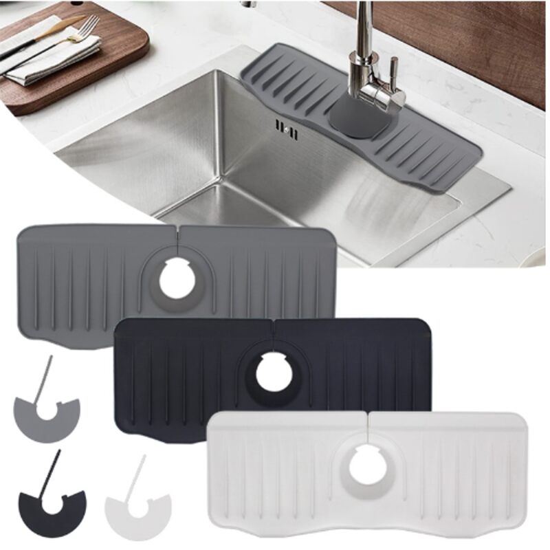 (30% di sconto) Tappetino in Silicone per Lavandino da Cucina
