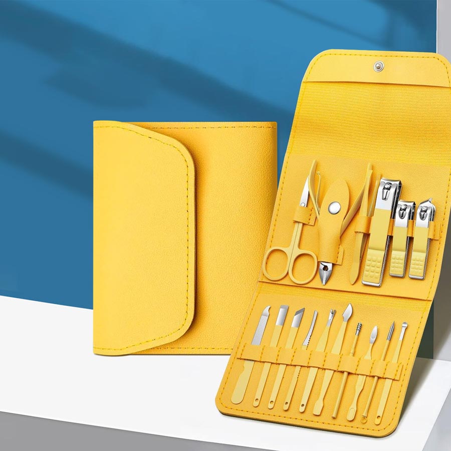 (30% DI SCONTO%) Set per pedicure e tagliaunghie da 16 pezzi