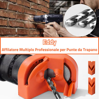 (30% DI SCONTO%) Eddy - Affilatore Multiplo Professionale per Punte da Trapano