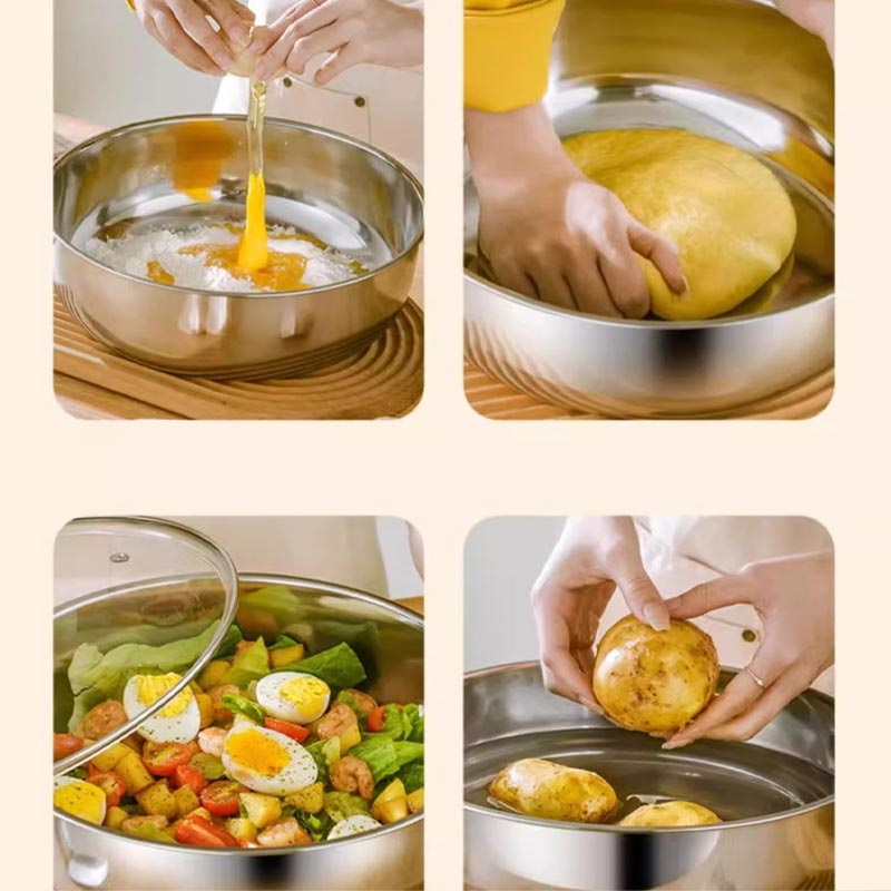 (30% DI SCONTO%) Ciotola da Cucina Multifunzionale in Acciaio Inossidabile