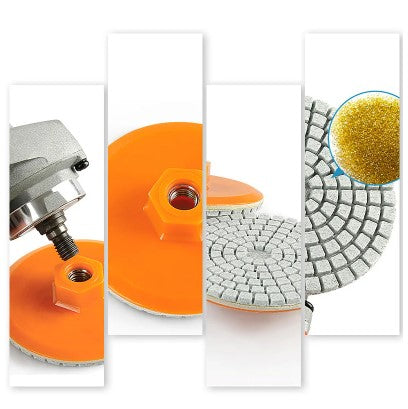 (30% DI SCONTO) Dischi abrasivi per levigare piastrelle Pietre abrasive in granito Controsoffitti in pietra di cemento