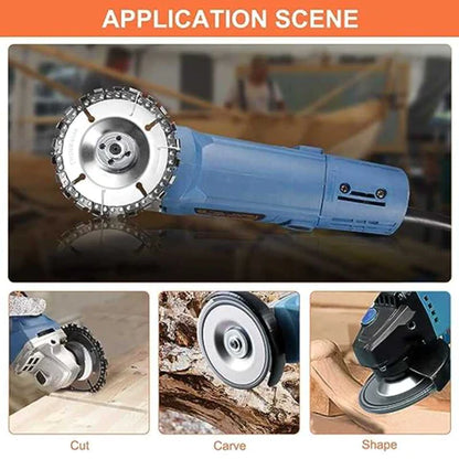 (30% di sconto) Disco per intaglio del legno per motosega