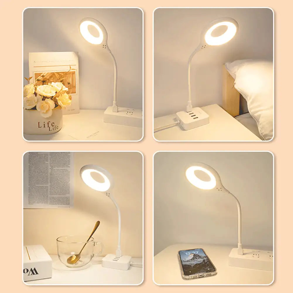 (30% DI SCONTO) Lampada Notturna Intelligente con Controllo Vocale – Luce Soffusa e Delicata per gli Occhi, Alimentazione USB, Ideale per la Camera da Letto di Notte