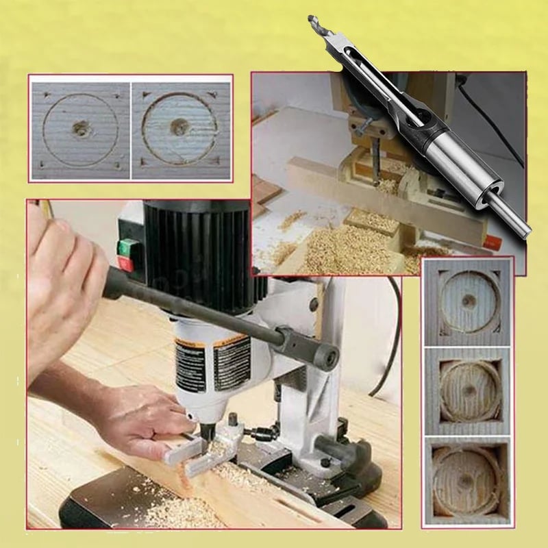(30% DI SCONTO%)Herramienta de taladro de embutir de cincel hueco