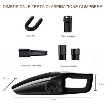 (30% DI SCONTO)  Aspirapolvere portatile per auto