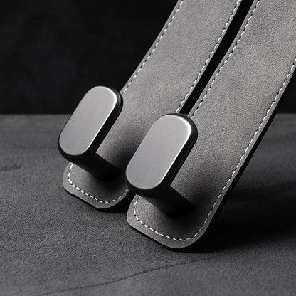 (50% DI SCONTO) Gancio Retro per Sedile Auto in Pelle Scamosciata