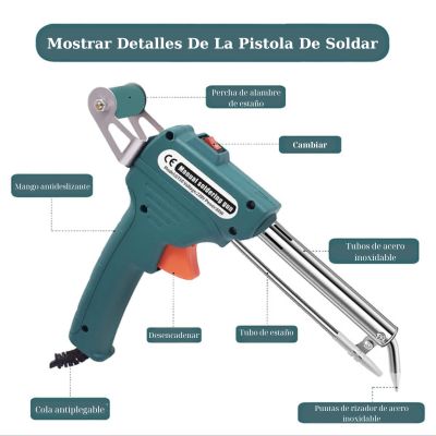 (SCONTO DEL 30%) Pistola termica all'interno