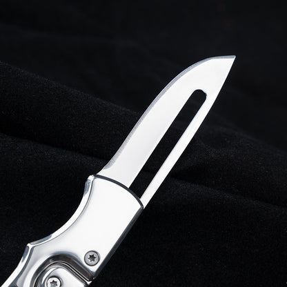 (30% di sconto) Mini coltello pieghevole portatile