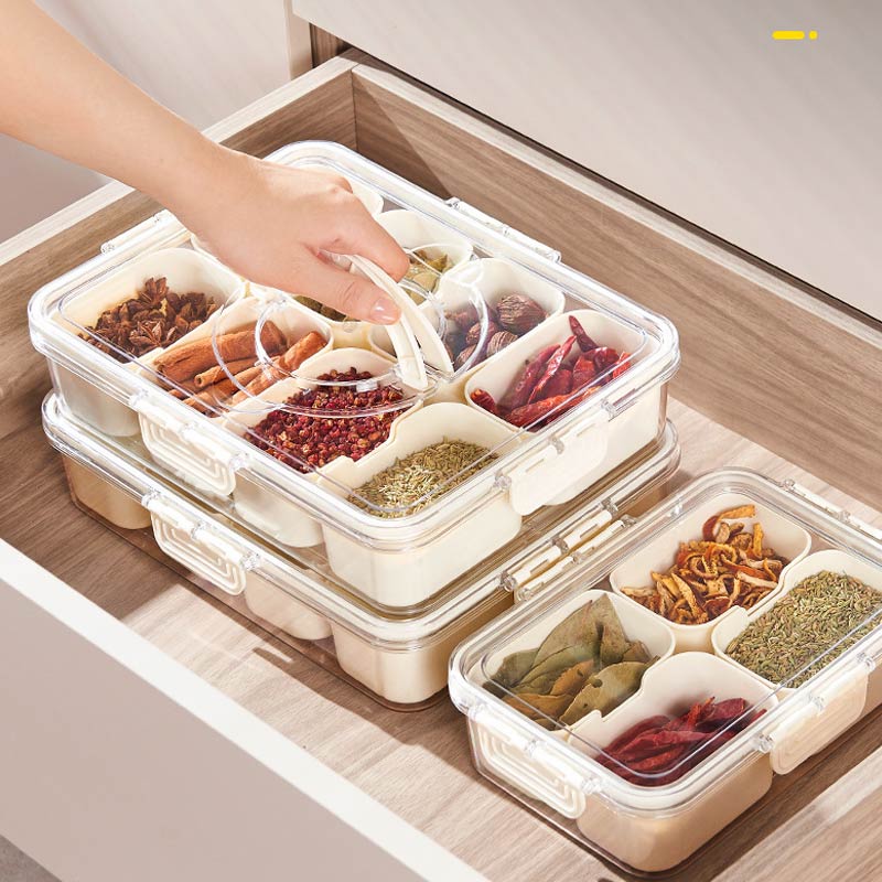 (30% DI SCONTO%) Bote de Almacenamiento de Especias con Separadores