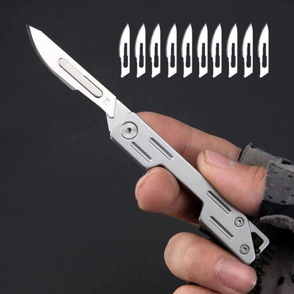 (30% di sconto) Coltello multiuso, compatto e affilato