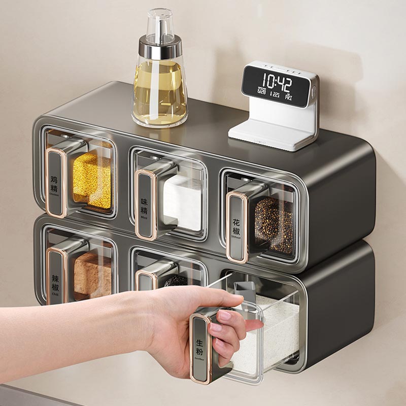 (30% DI SCONTO%) Estante de Condimentos Montado en la Pared