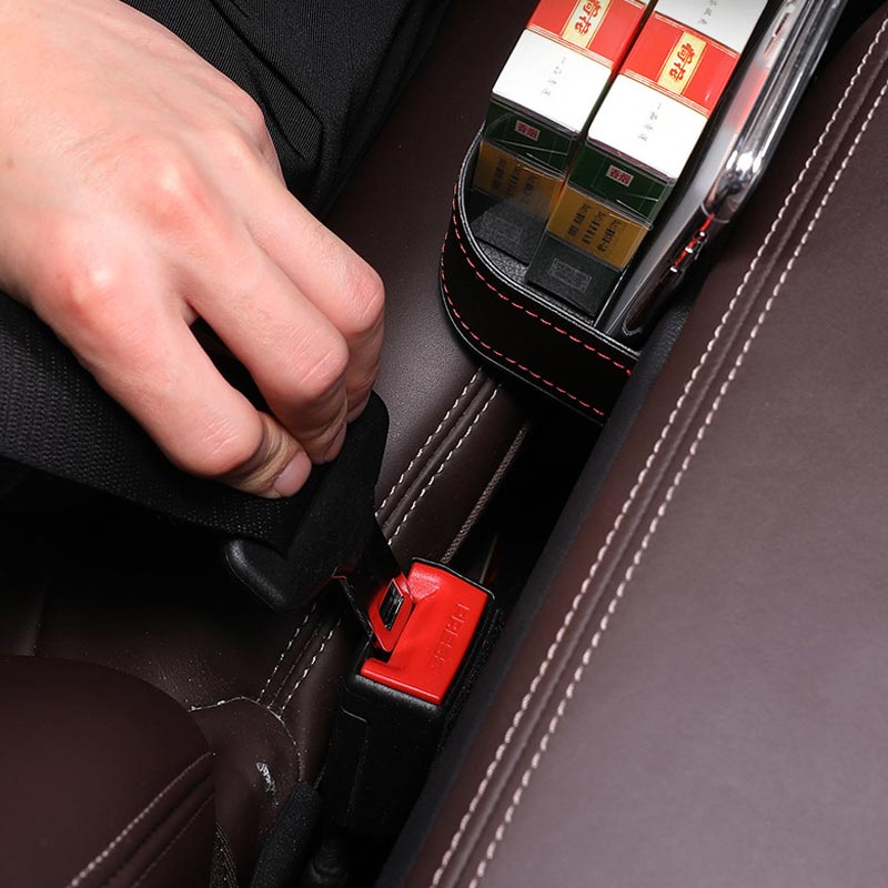 (🎁SUPER OFFERTA) Organizer di Lusso per Fessura Sedile – Con 4 Ganci Inclusi