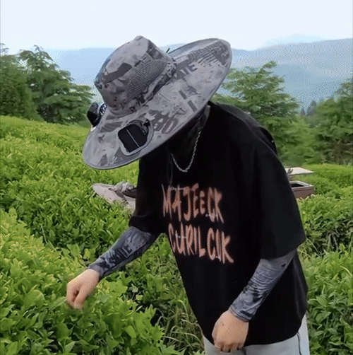 SunBreeze™ – Cappello con Ventilatore Solare