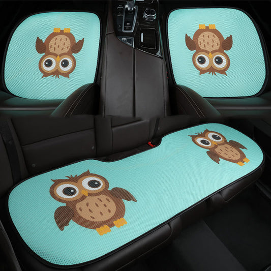 (30% DI SCONTO) Cuscino per Auto in Seta Ghiacciata a Forma di Panda
