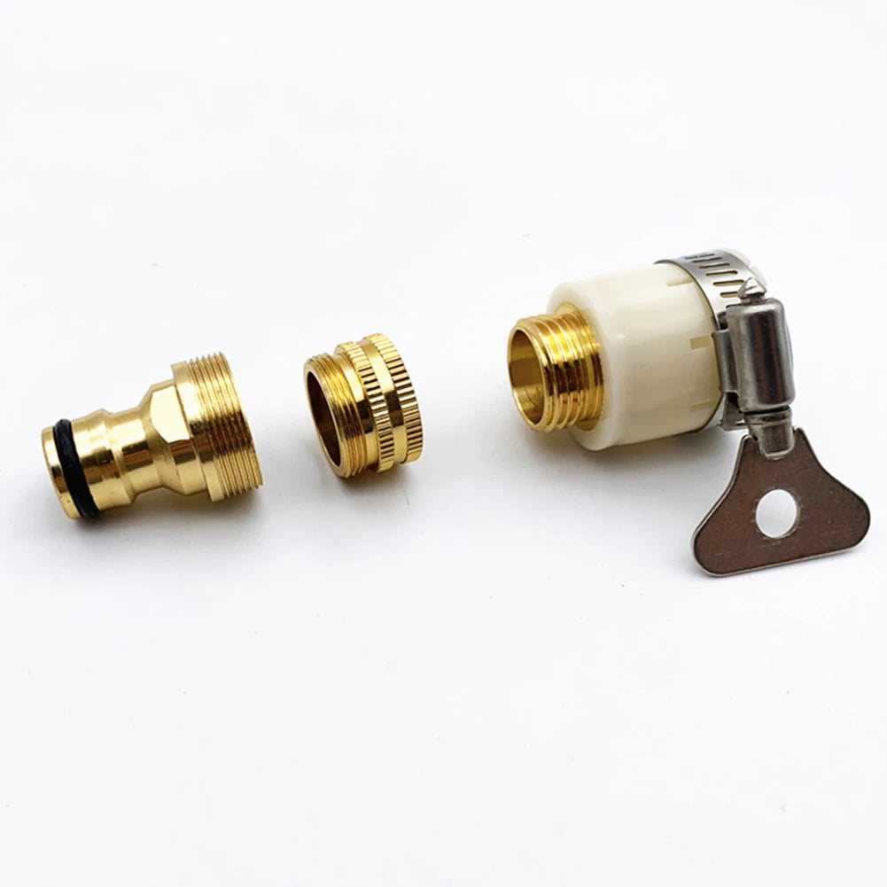 (30% di sconto) Connettore rapido per rubinetto in metallo adattatore per tubo da cucina