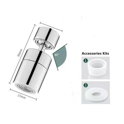 (OFERTA CALIENTE) Nuovo rubinetto da cucina a 2 modalità con doccetta girevole con filtro regolabile a 360°