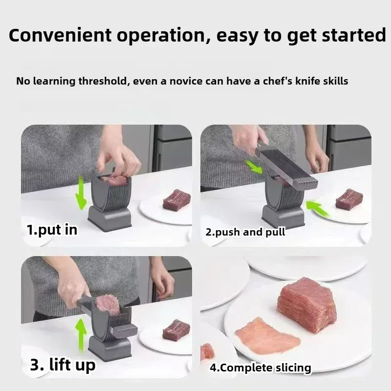 (OFERTA CALIENTE) Affettatrice per carne fresca utilizzata per affettare, tritare, tagliare manualmente la carne