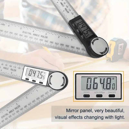 (OFERTA CALIENTE) Righello digitale per angolo di 360 gradi