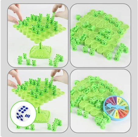 (30% DI SCONTO)  Giocattolo della rana in equilibrio