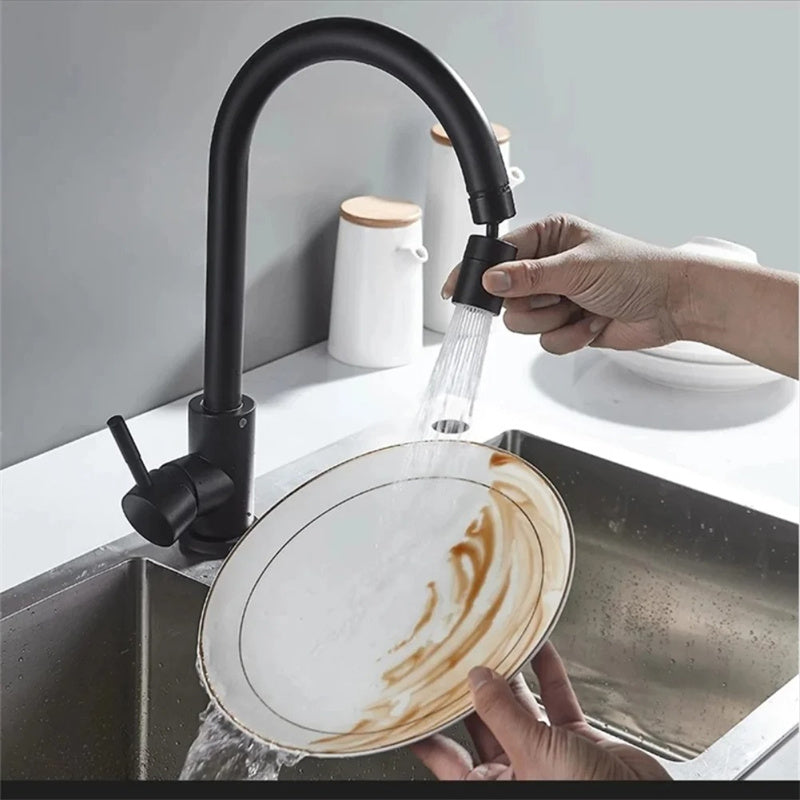 (OFERTA CALIENTE) Nuovo rubinetto da cucina a 2 modalità con doccetta girevole con filtro regolabile a 360°