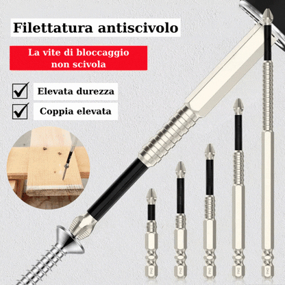 (30% DI SCONTO) Set di cacciaviti antiscivolo aggiornato con cacciavite magnetico resistente agli urti e all'acqua