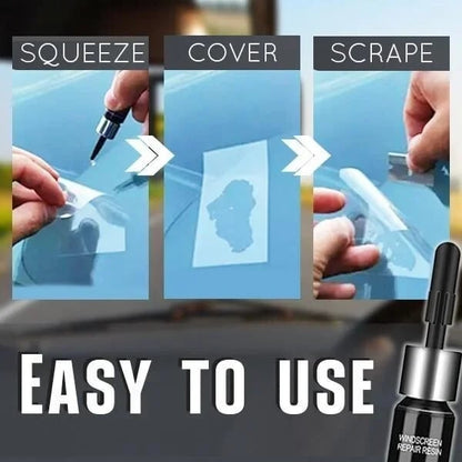 (30% DI SCONTO) Kit per la riparazione del vetro rotto