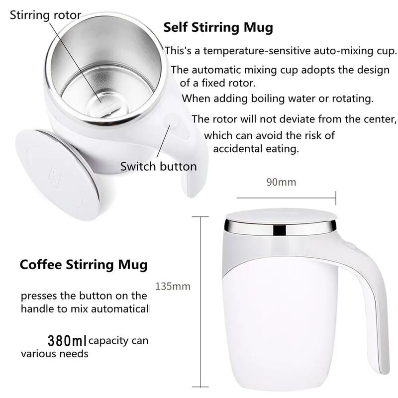 (30% di sconto) Tazza di agitazione automatica